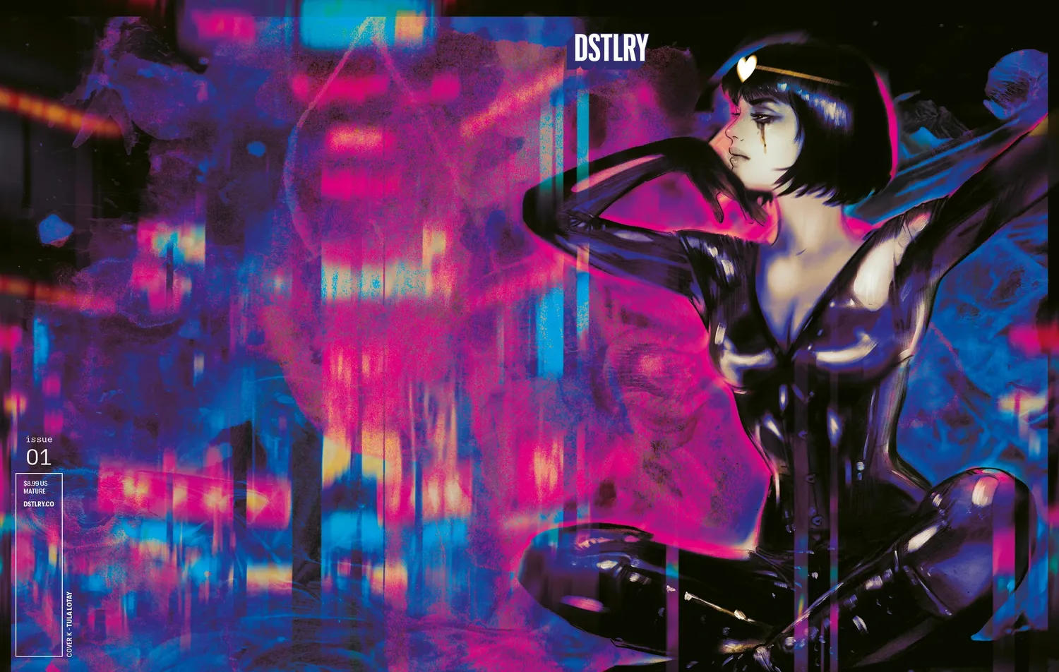 DSTLRY Warm Fusion 1 Cover K hefte Lotay sci-fi