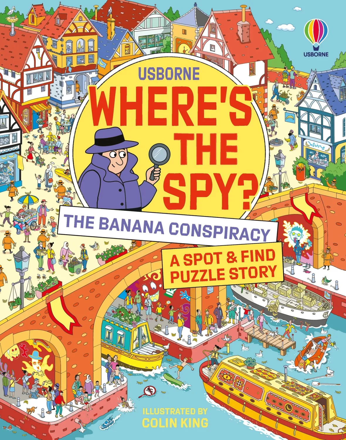 WingbearerSaga Where's the Spy Banana Conspiracy puslebok innbundet