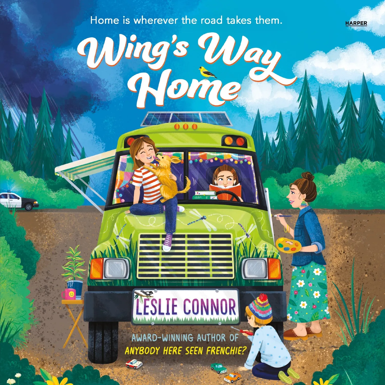 Wingbearer Saga Wing’s Way Home bok innbundet søsken