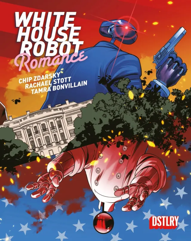 DSTLRY White House Robot Romance nr. 3 hefte Stott-cover