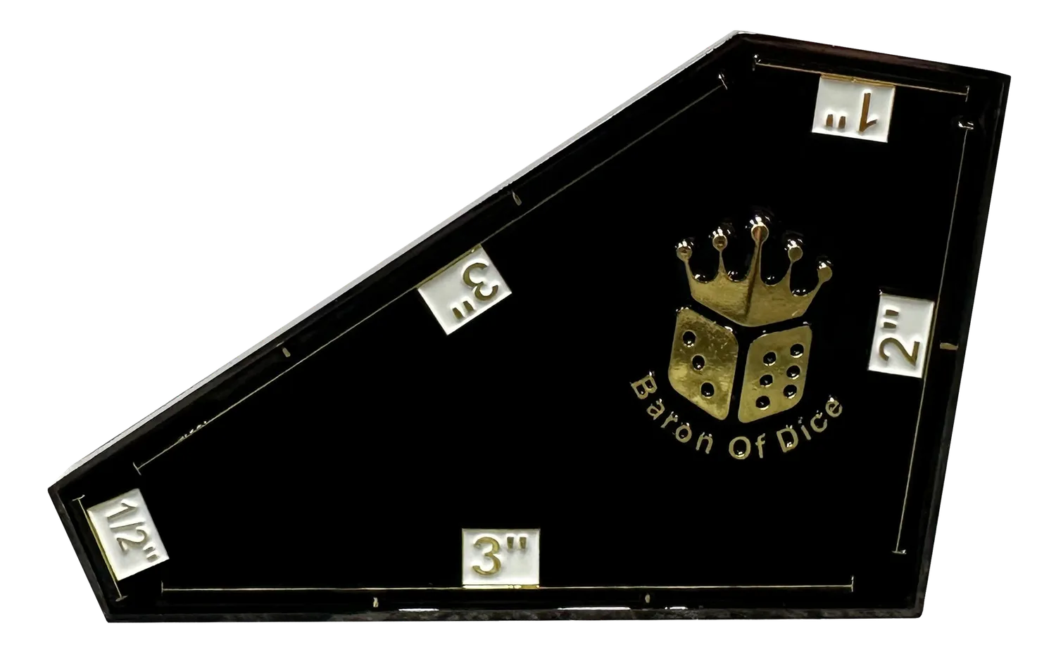 Baron of Dice Golden Eagle combat gauge metall 6"