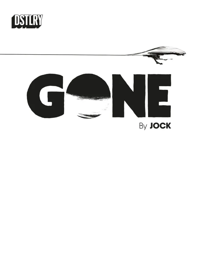 DSTLRY Gone nr 1 digital utgave Black and White Cover A Jock