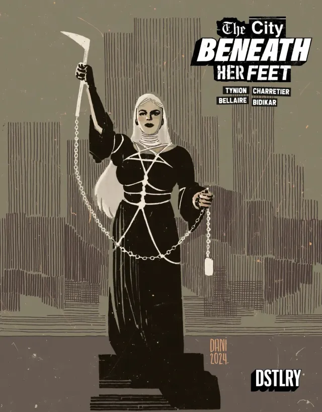 DSTLRY City Beneath Her Feet #2 tegneseriehefte Cover E Dani action