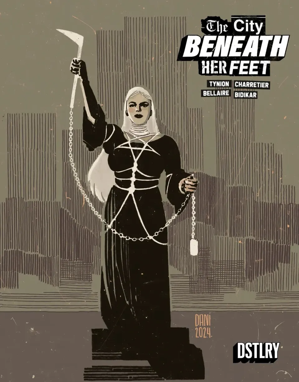 DSTLRY City Beneath Her Feet #2 tegneseriehefte Cover E Dani action
