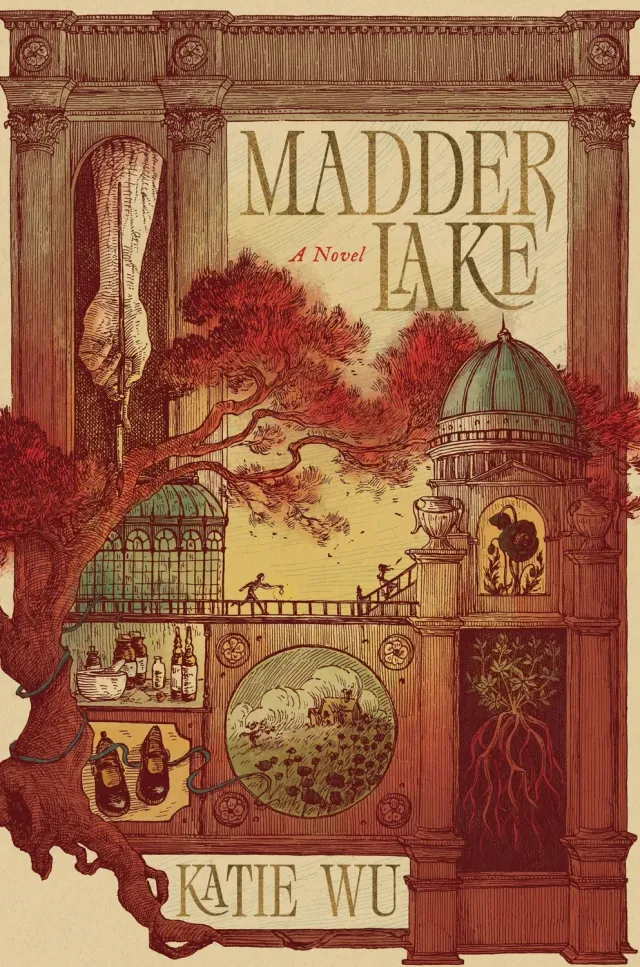 Wingbearer Saga Madder Lake innbundet fantasybok
