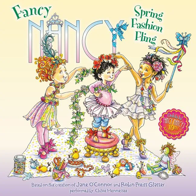 Wingbearer Saga Fancy Nancy Spring Fashion Fling barnebok paperback
