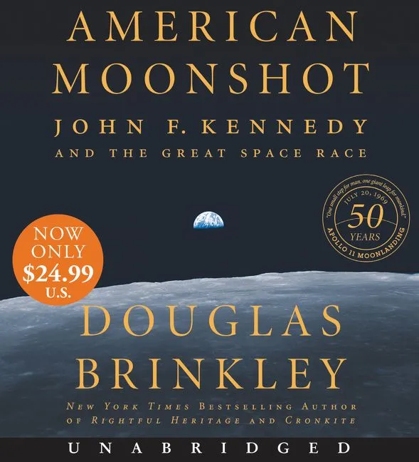 Douglas Brinkley American Moonshot pocketbok romkappløp