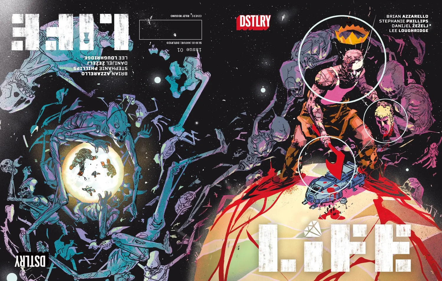 DSTLRY Life #1 Cover E Rossmo tegneseriehefte flip