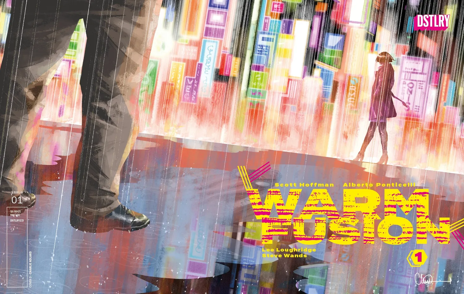 DSTLRY Warm Fusion 1 hefte Cover D Adlard sci-fi