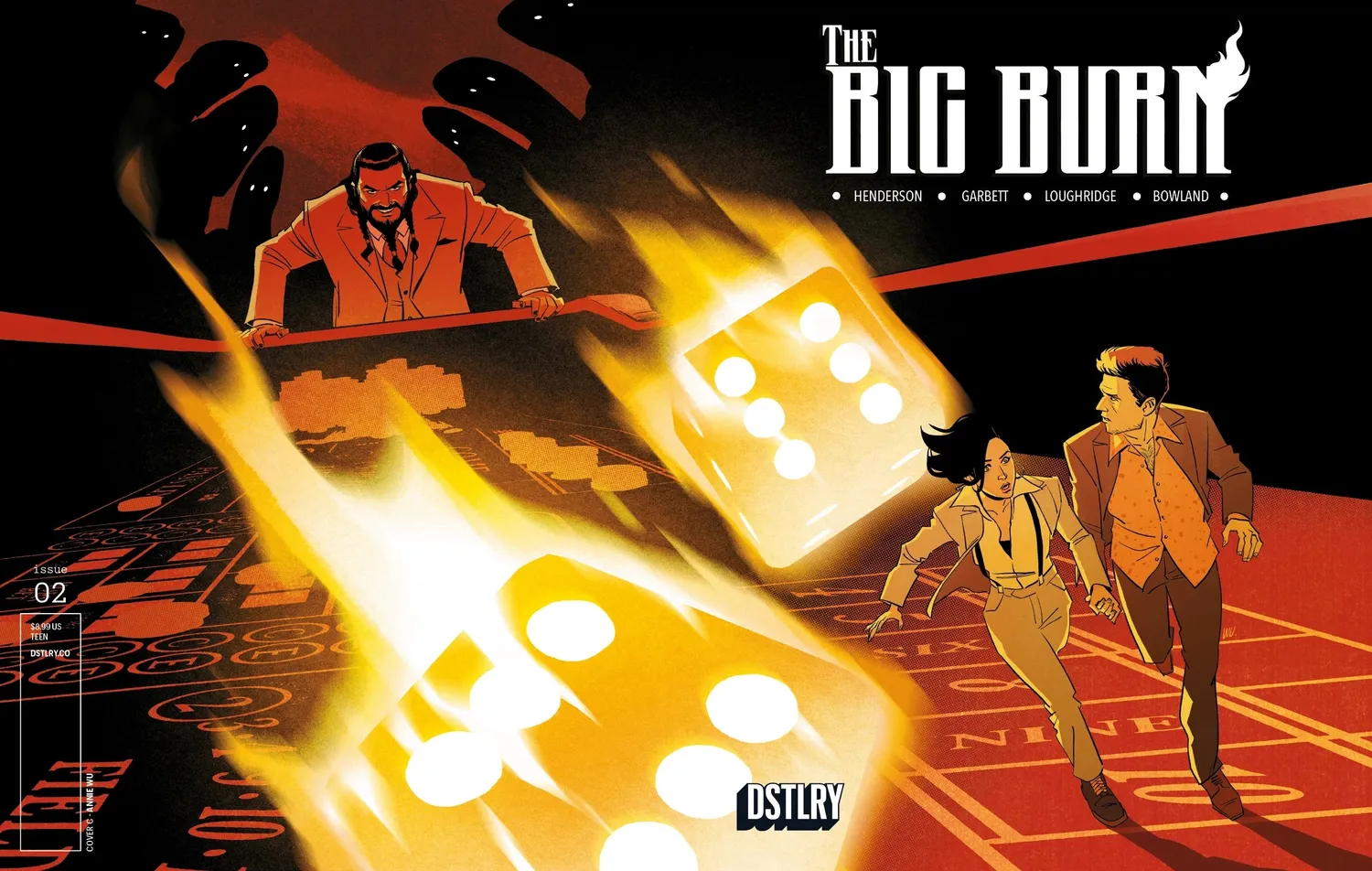 DSTLRY The Big Burn 2 Cover C Wu hefte 1:10