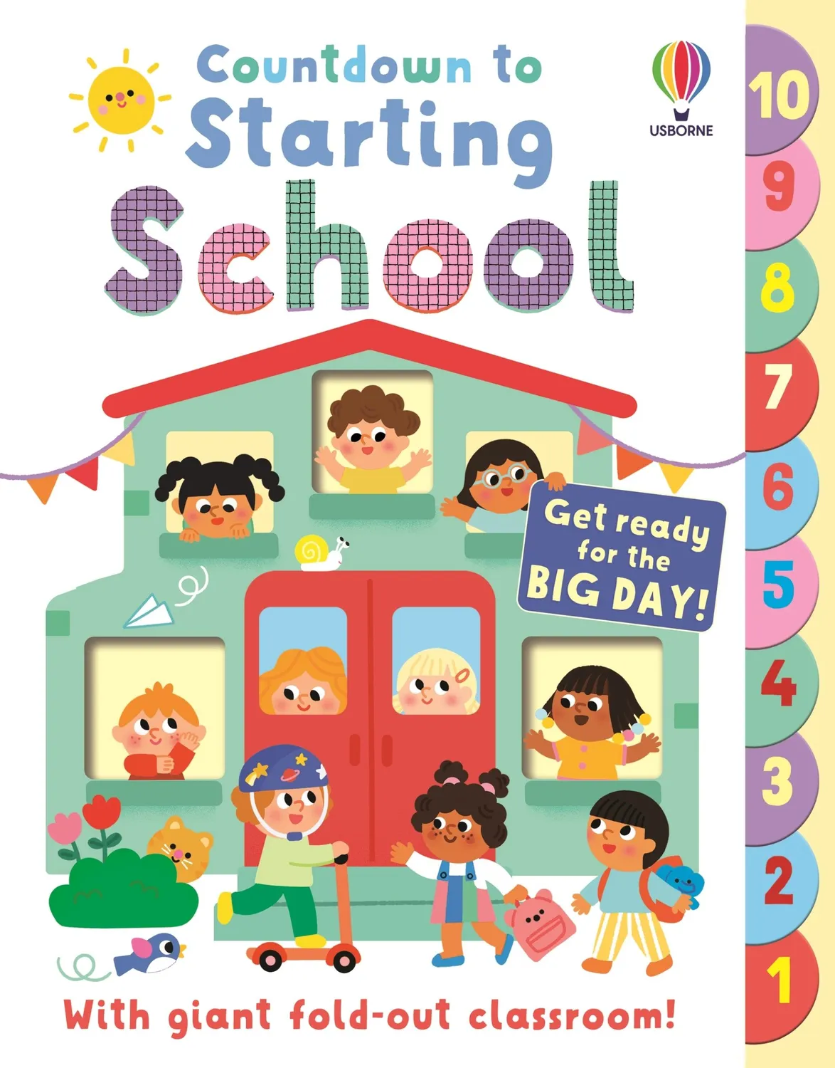 Wingbearer Saga Countdown to Starting School pappbok skolestart