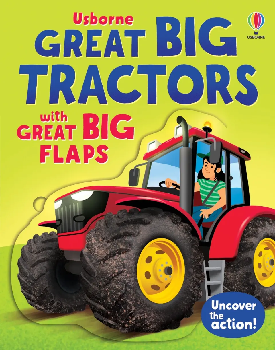Wingbearer Saga Great Big Tractors klaffebok traktor