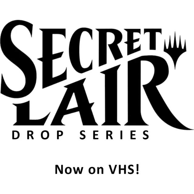 Magic Secret Lair Now on VHS kortsett non-foil