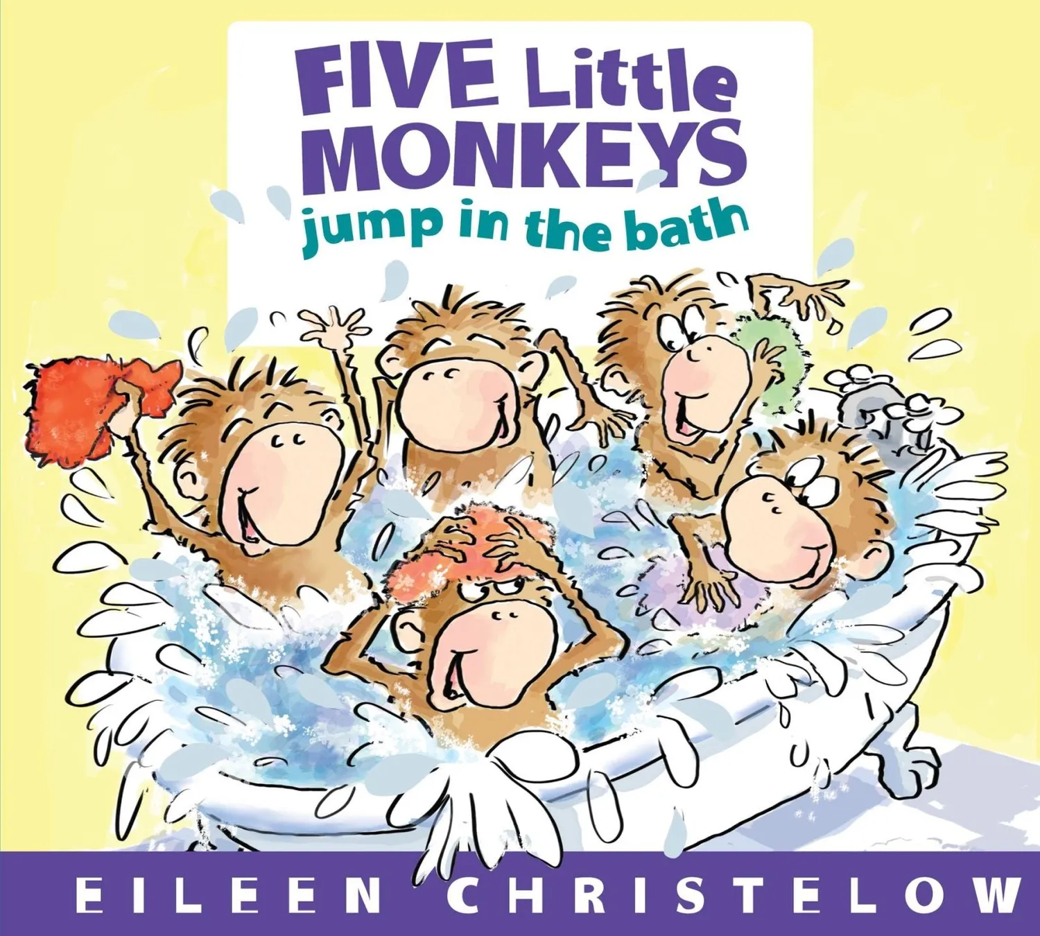 Wingbearer Saga Five Little Monkeys Jump in the Bath e-bok rim