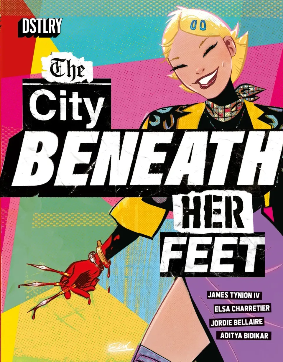 DSTLRY The City Beneath Her Feet #1 tegneseriehefte Cover A