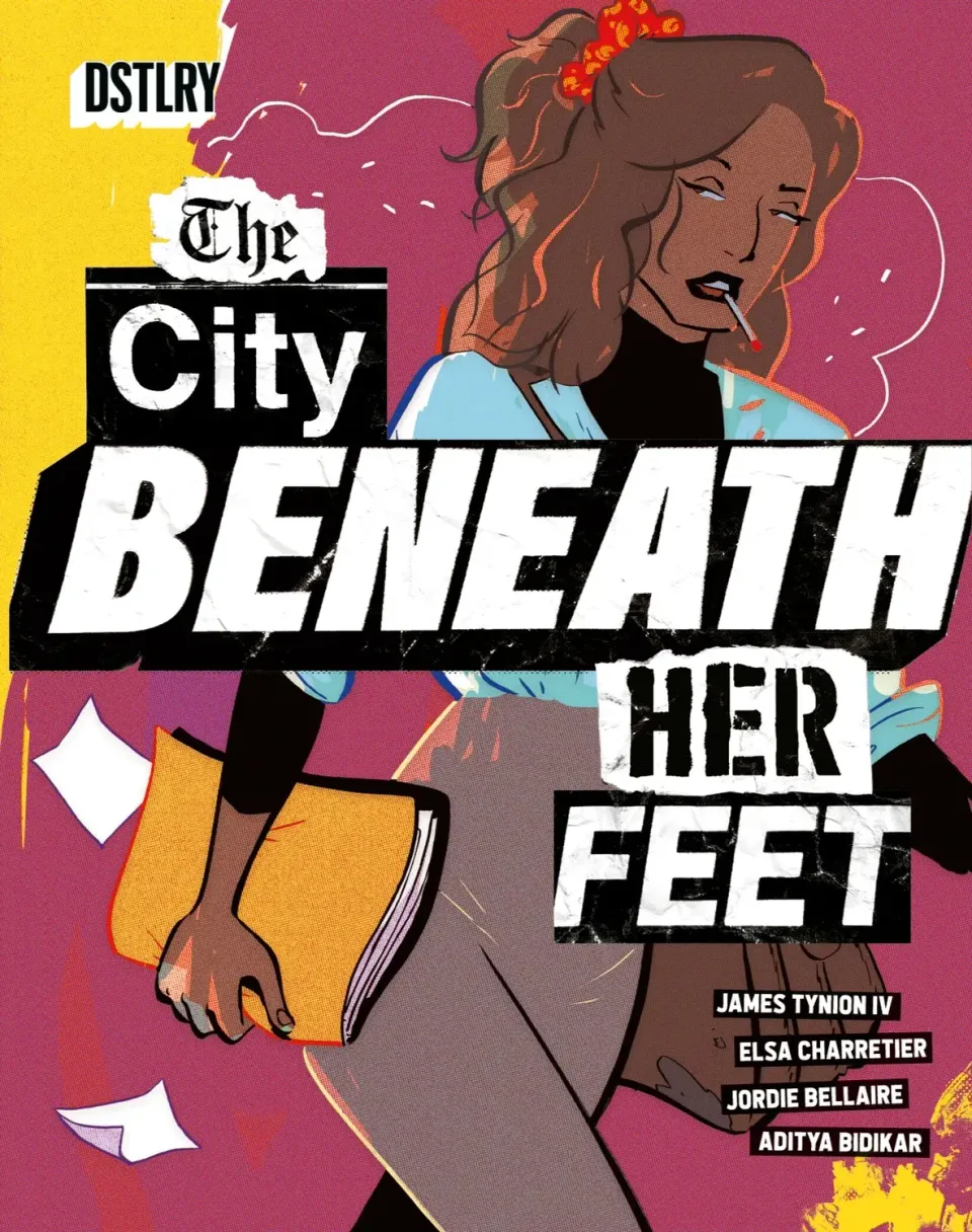DSTLRY City Beneath Her Feet #3 hefte Cover A Charretier