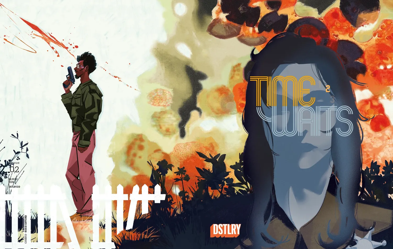 DSTLRY Time Waits 2 Cover D Gifford hefte 1:25 variant