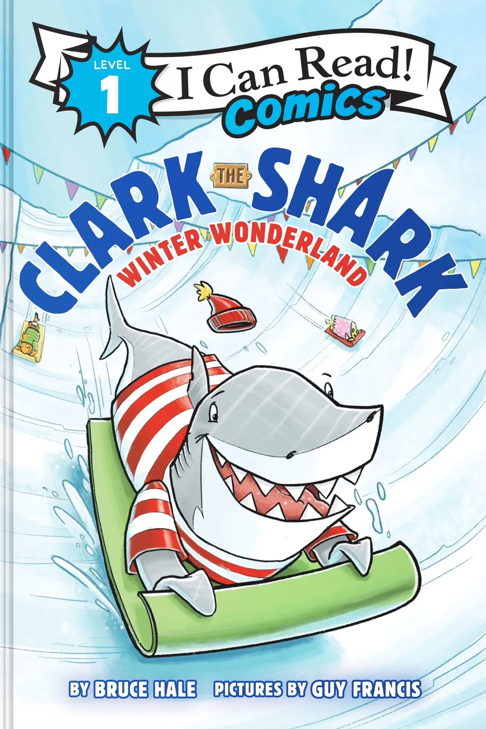 Clark the Shark Winter Wonderland tegneserie level 1