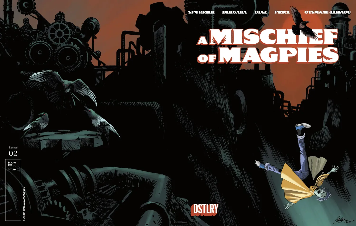 DSTLRY A Mischief of Magpies 2 hefte Cover D Albuquerque 1:10 fantasy