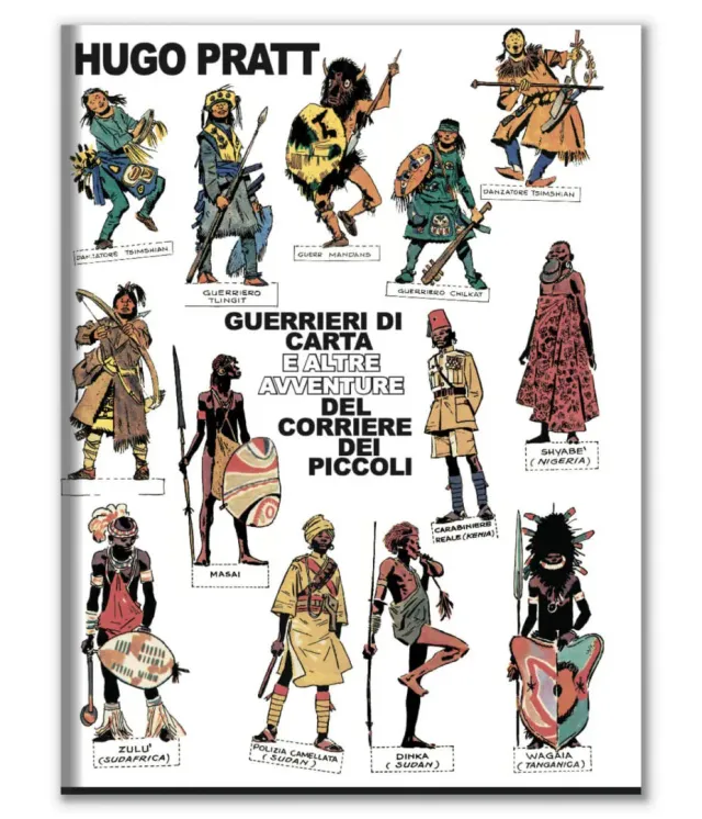 Hugo Pratt Guerrieri di carta tegneserie samlebind 2024