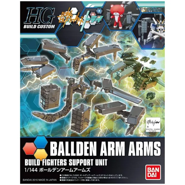 Bandai HGBC Ballden Arm Arms modellsett 1/144