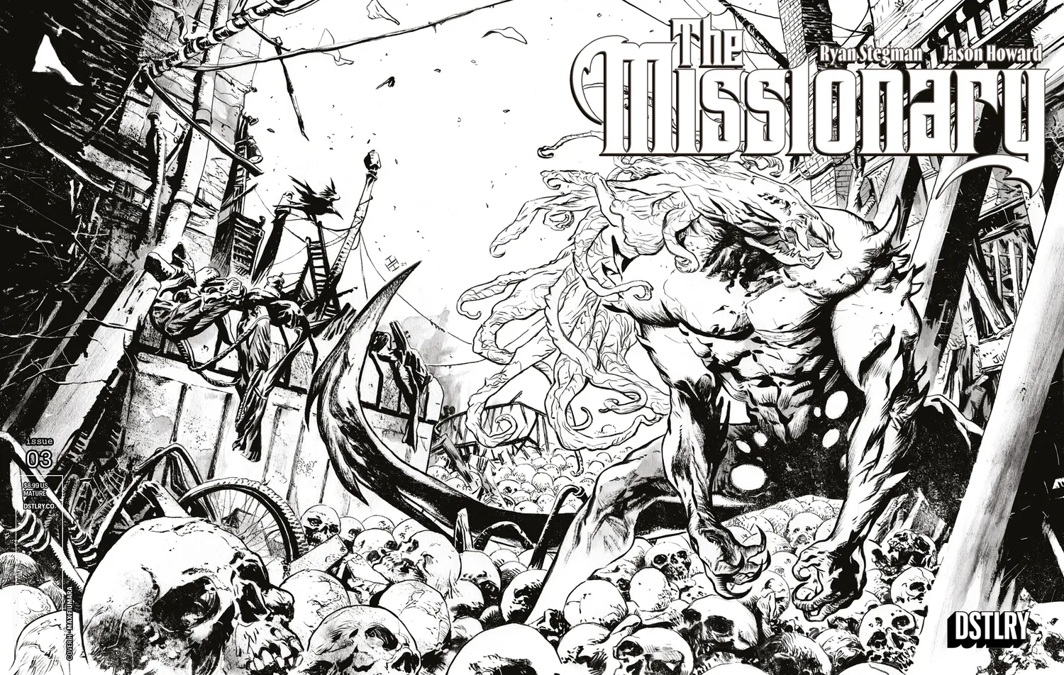DSTLRY The Missionary 3 hefte Cover H Fiumara