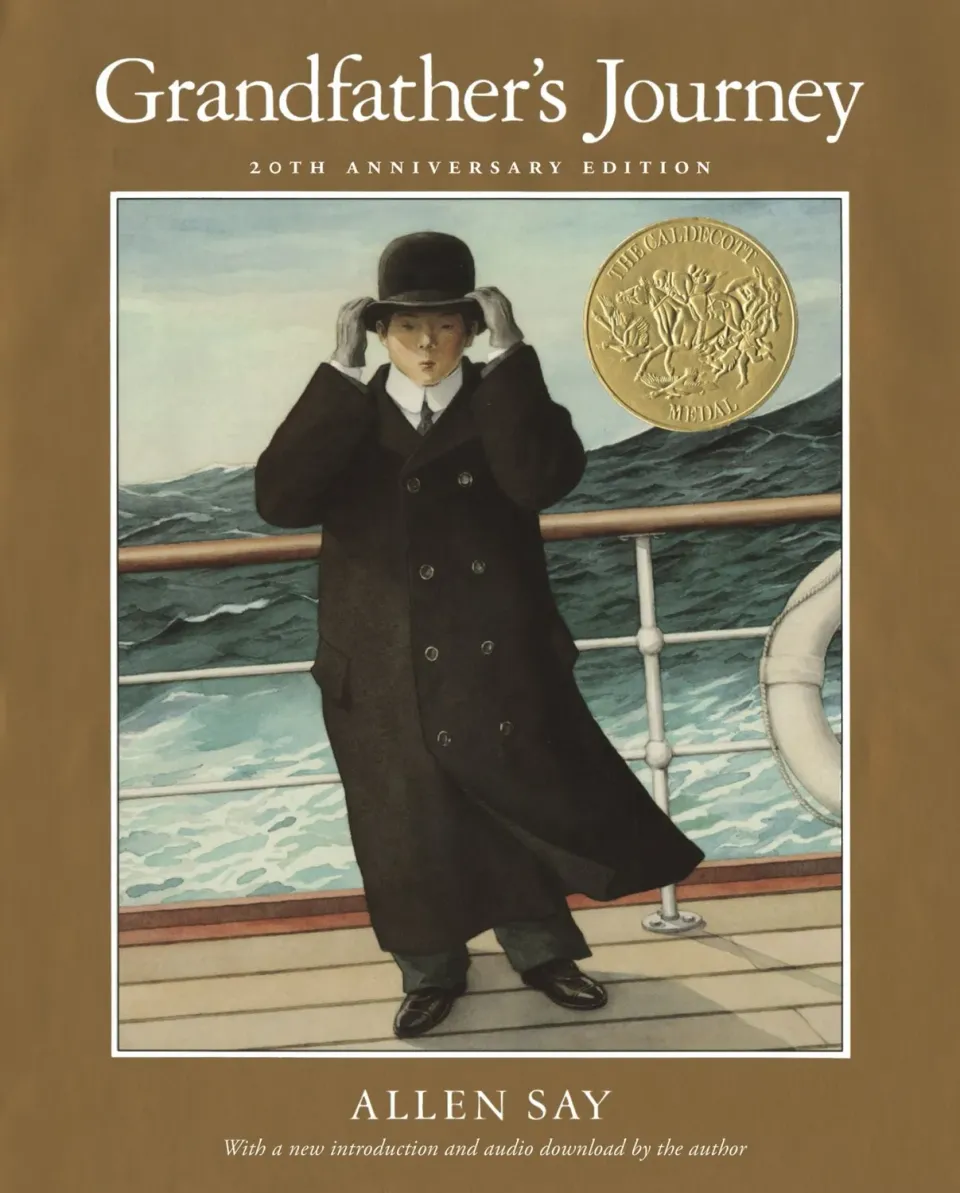 Wingbearer Saga Grandfather's Journey bildebok paperback