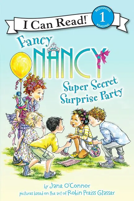 Wingbearer Saga Fancy Nancy Surprise Party lesebok innbundet