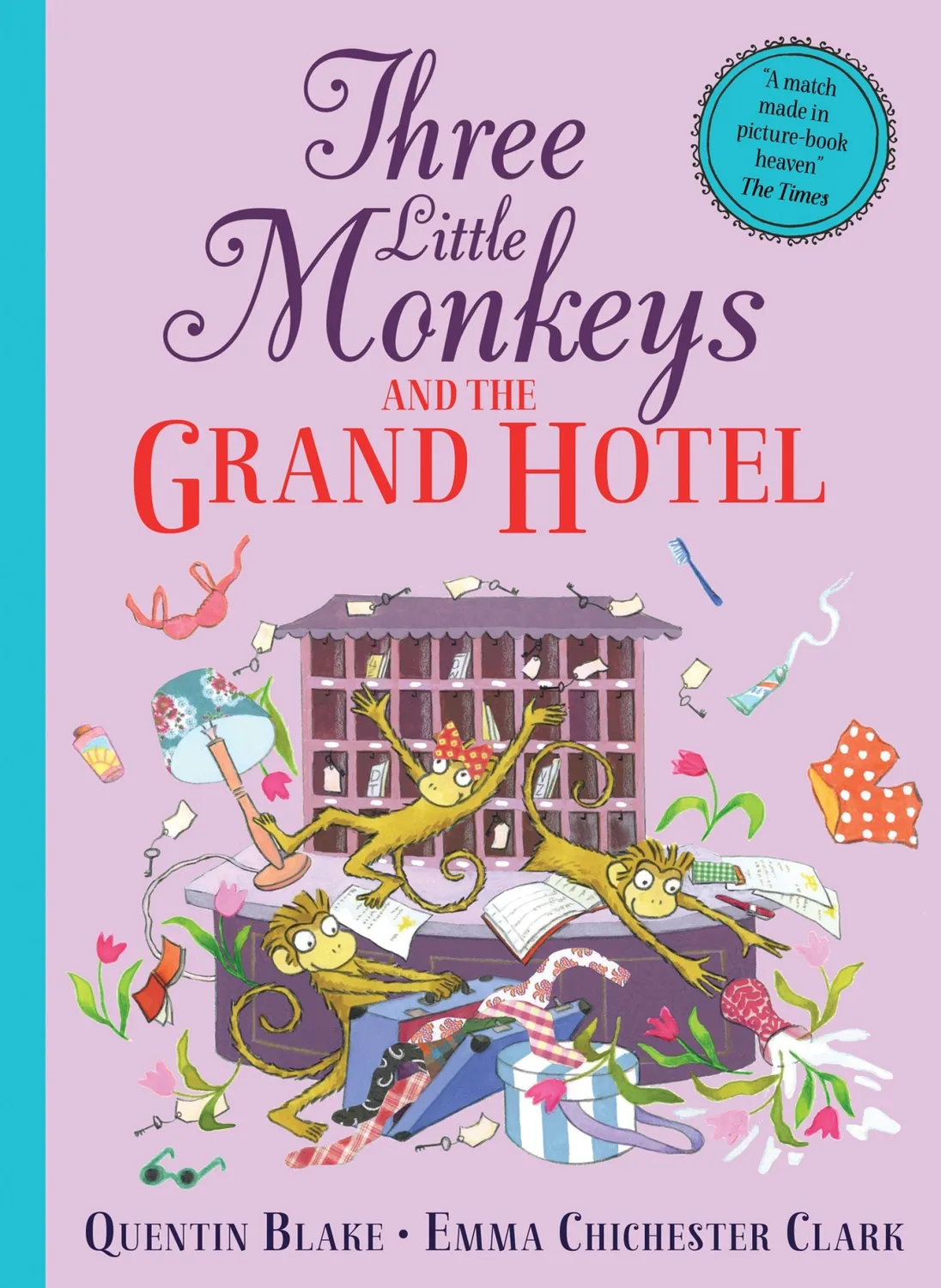 Wingbearer Saga Three Little Monkeys and the Grand Hotel bildebok paperback
