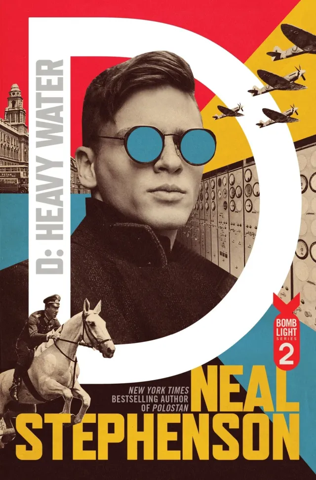 Neal Stephenson Bomb Light D bok stor skrift – spionthriller