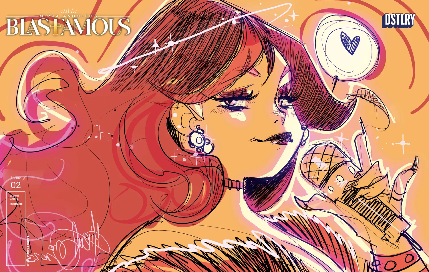 DSTLRY Blasfamous 2 digital tegneserie cover Z Andolfo