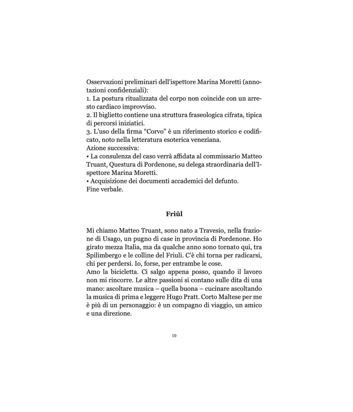 Hugo Pratt Un riflesso nel buio bok heftet 124 sider