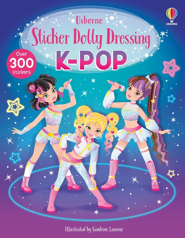 Wingbearer Saga Sticker Dolly Dressing K-Pop klistremerkebok