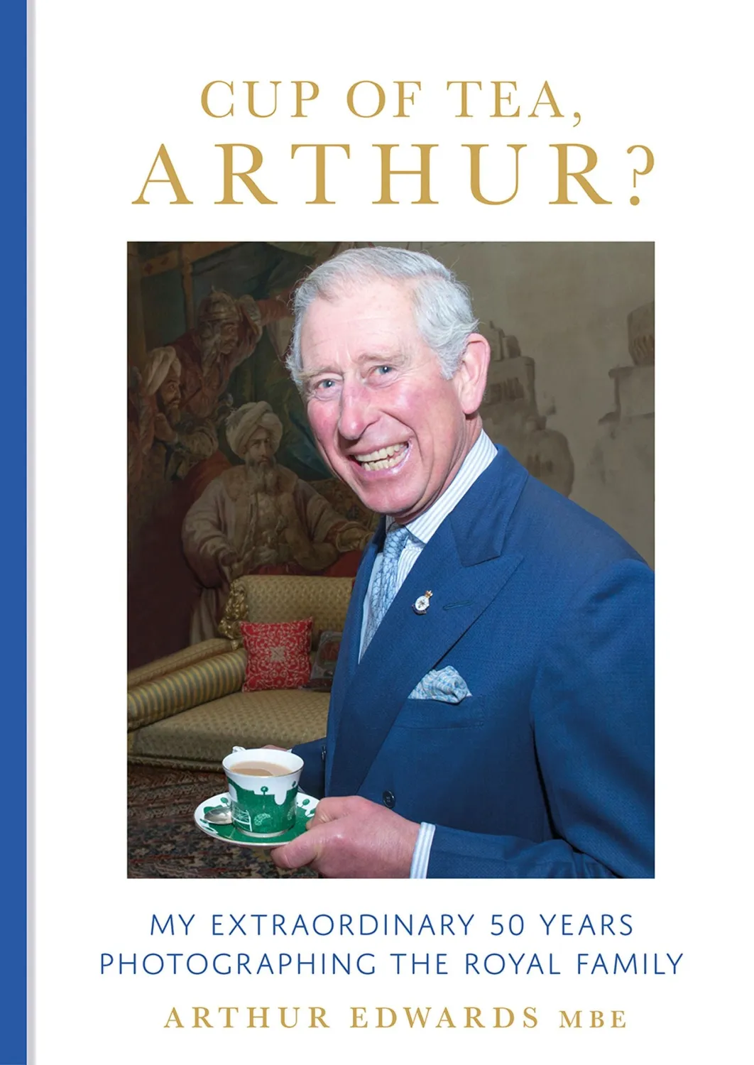Arthur Edwards Cup of Tea Arthur innbundet biografi foto