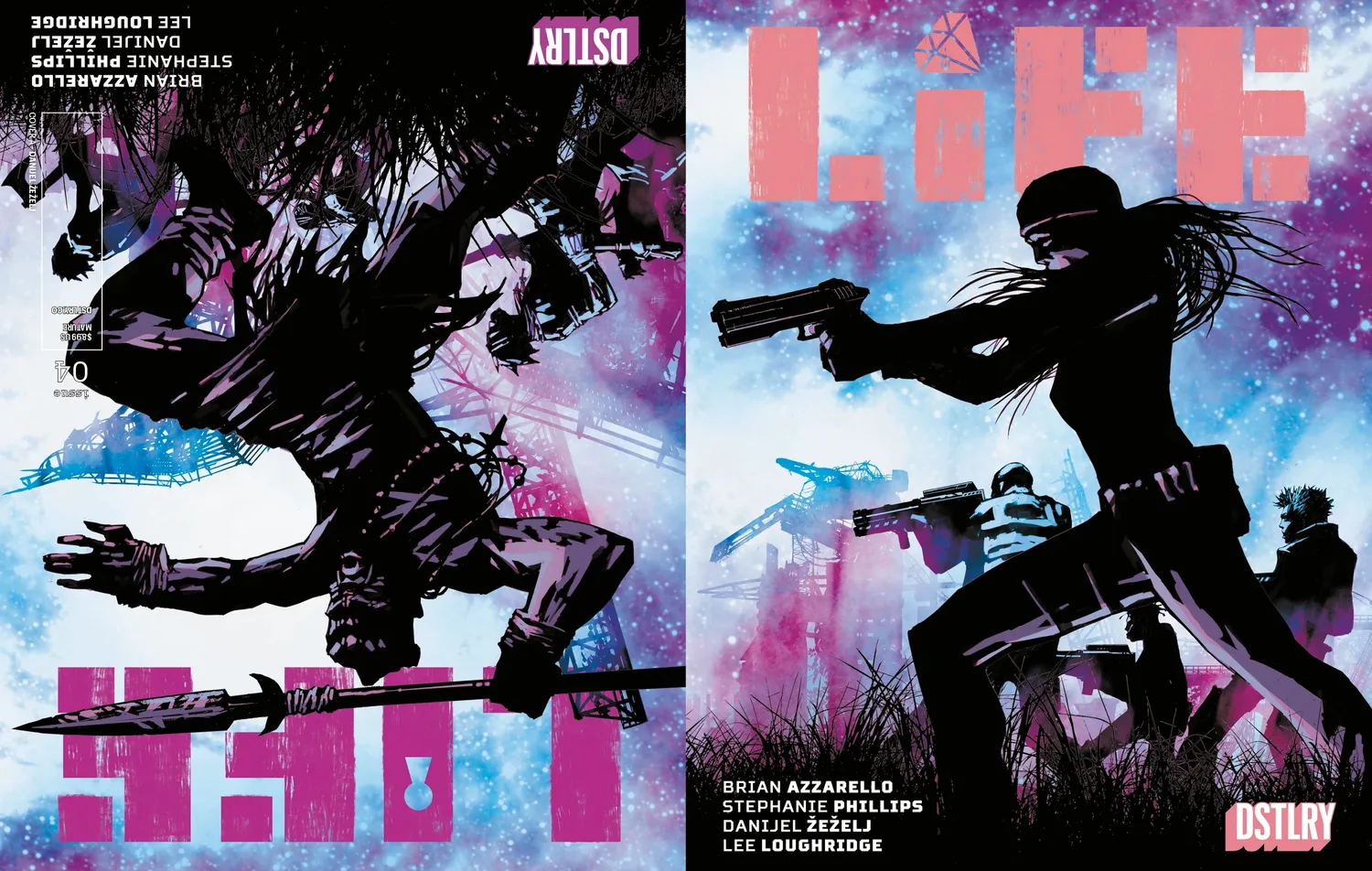 DSTLRY Life #4 hefte Cover A Zezelj sci-fi
