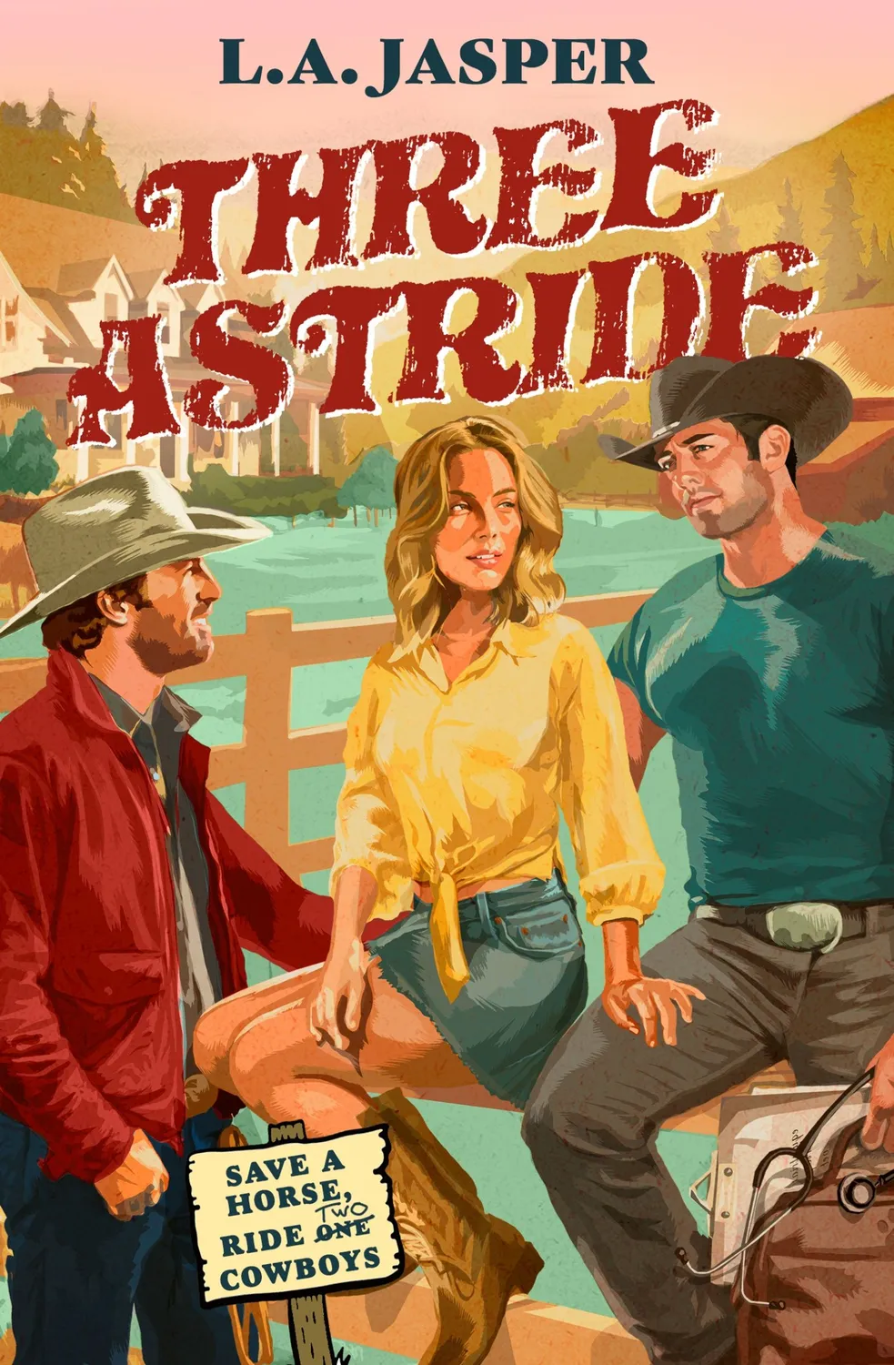 Wingbearer Saga Three Astride e-bok cowboyromanse