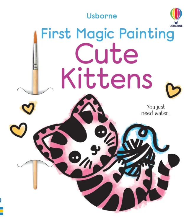 Wingbearer Saga First Magic Painting Cute Kittens malebok