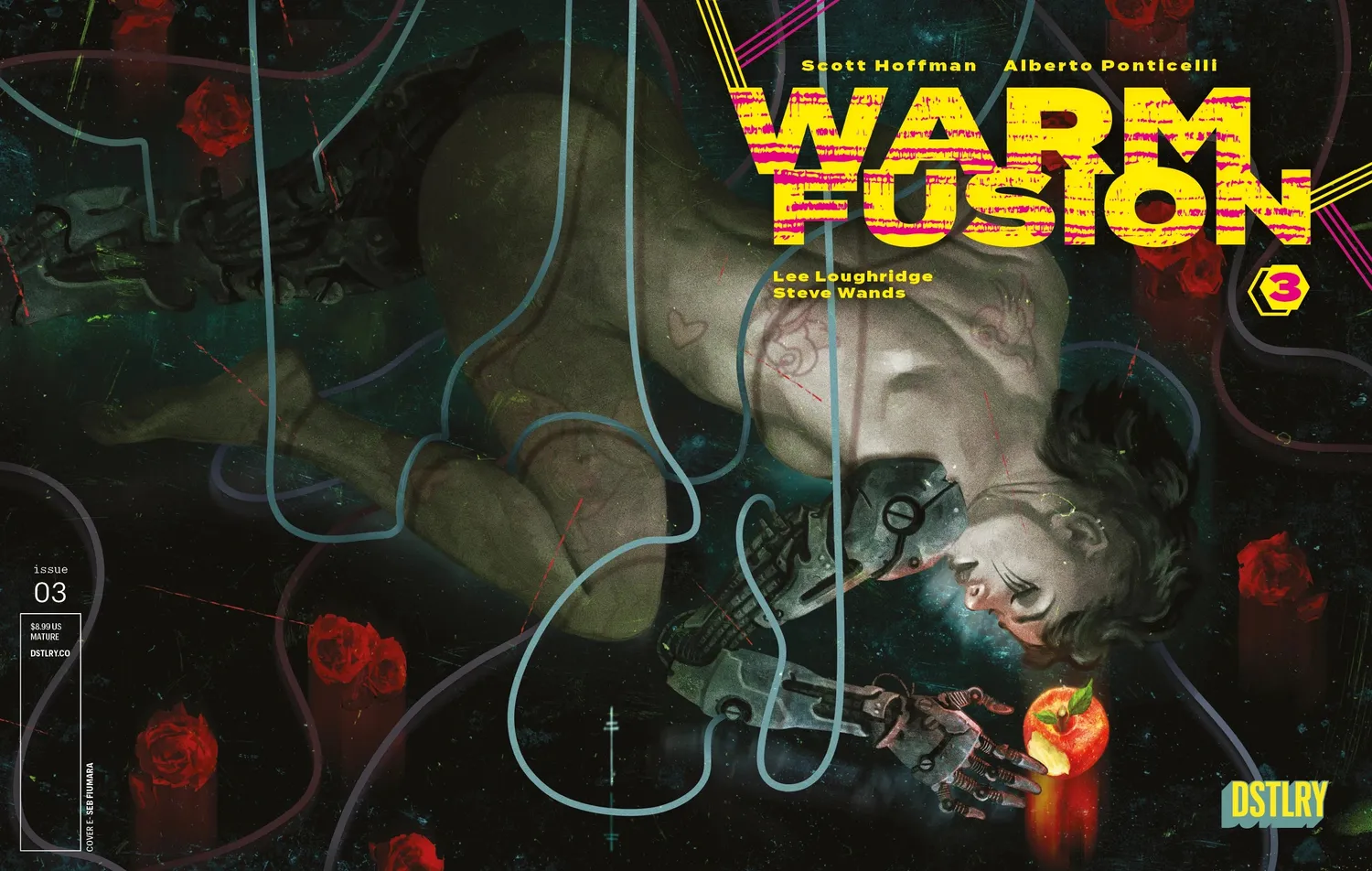 DSTLRY Warm Fusion nr 3 hefte Cover E Fiumara finale