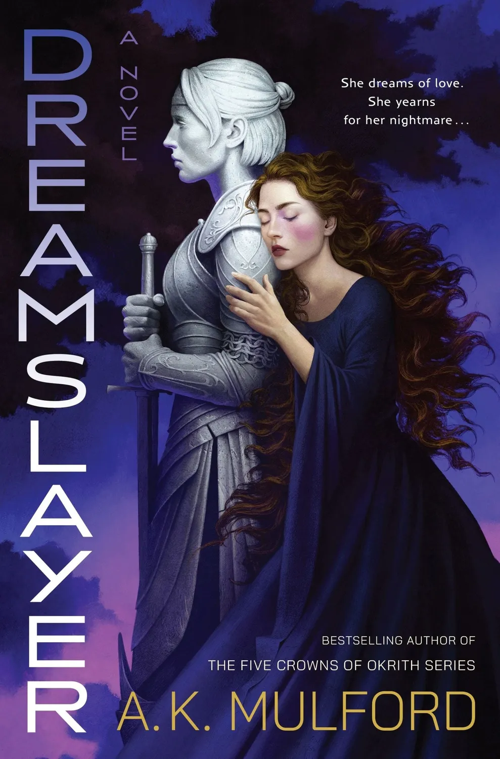 Wingbearer Saga Dreamslayer innbundet bok dark romantasy