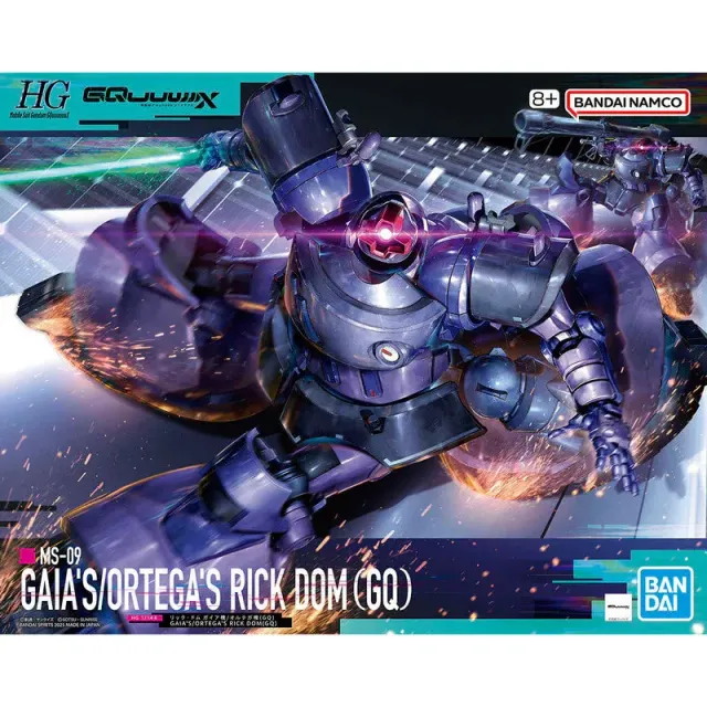 Gundam HG 1/144 MS-09 Gaia Ortega Rick Dom byggesett