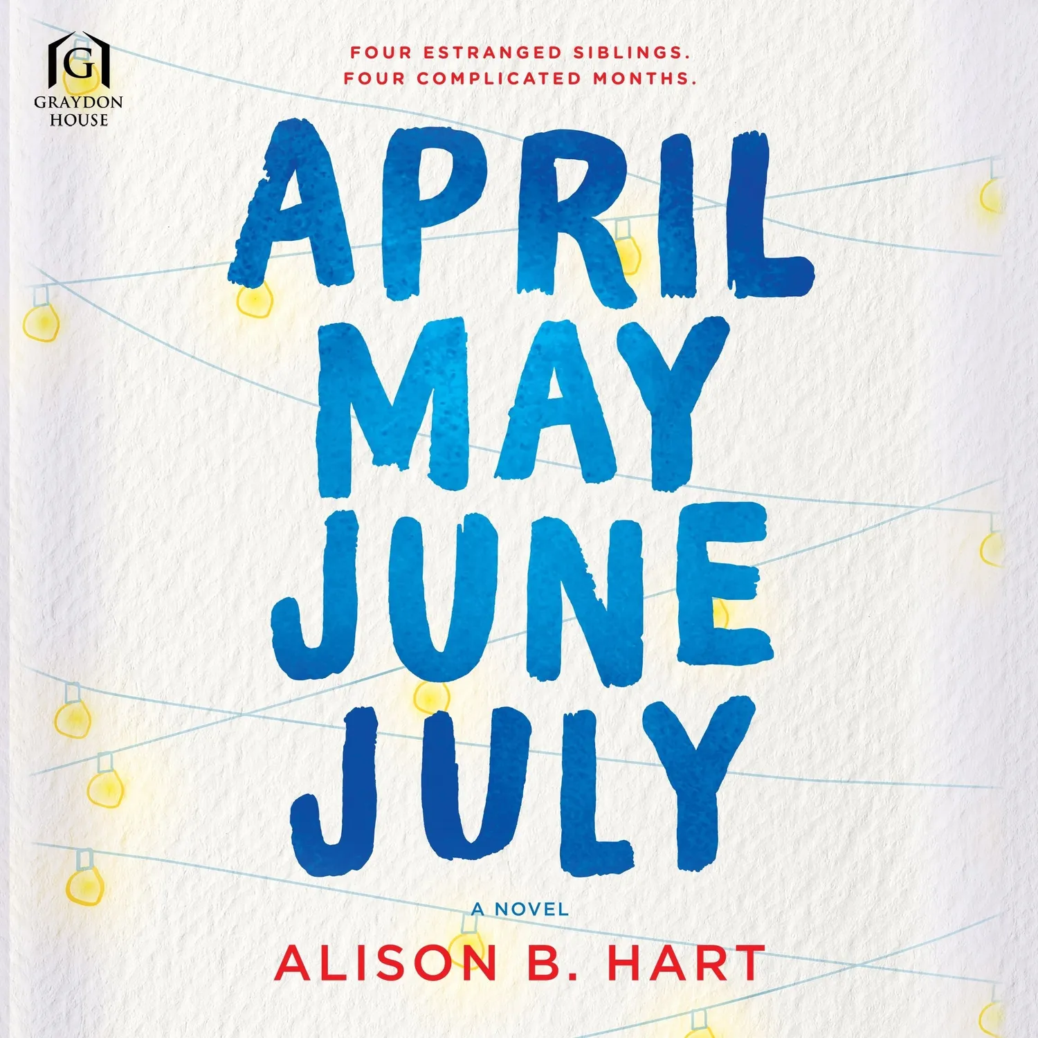 April May June July innbundet roman familie