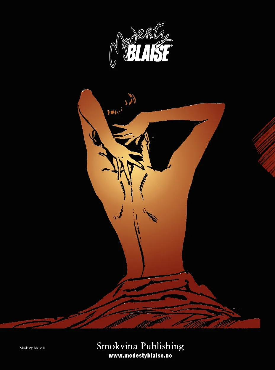 Modesty Blaise album 500/501 nummerert + leseeksemplar