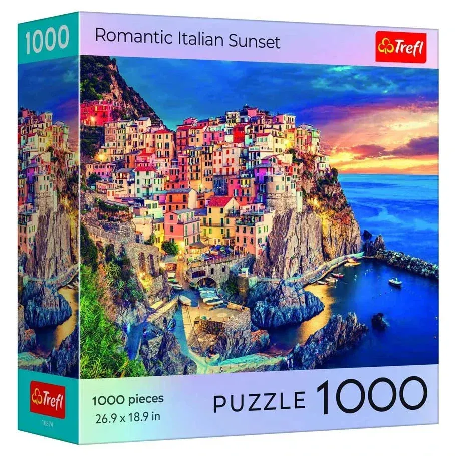 Romantic Italian Sunset puslespill 1000 brikker solnedgang