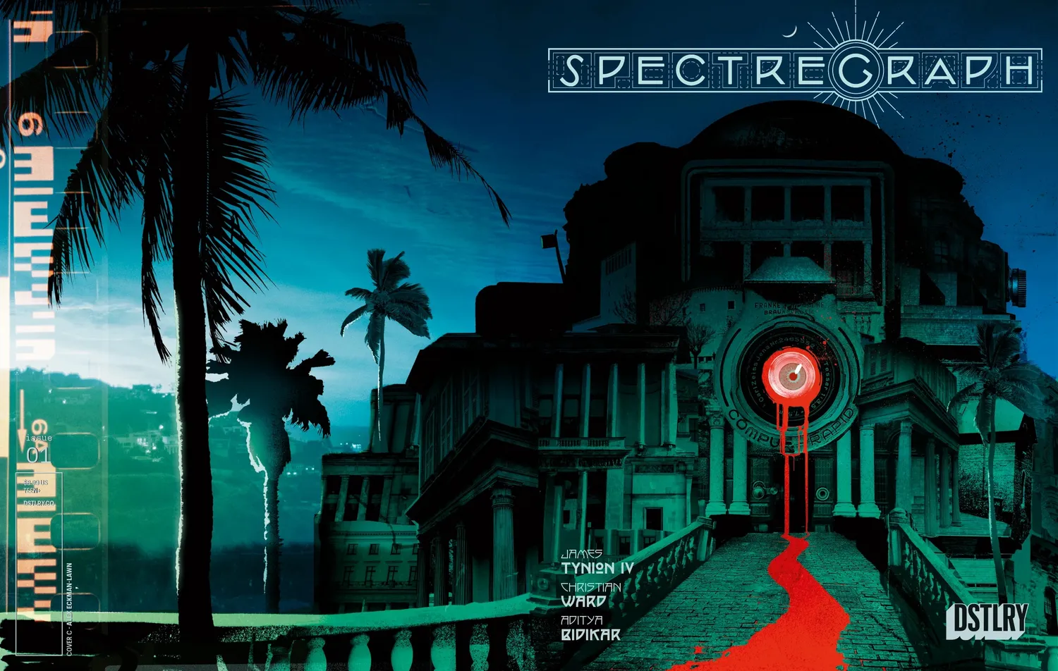 DSTLRY Spectregraph #1 hefte Cover C Eckman-Lawn horror