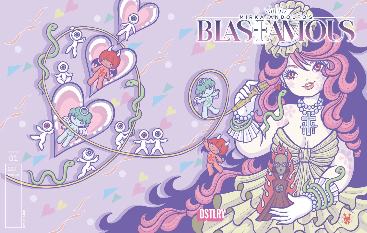 DSTLRY Blasfamous #1 hefte Cover D Mizuno horror