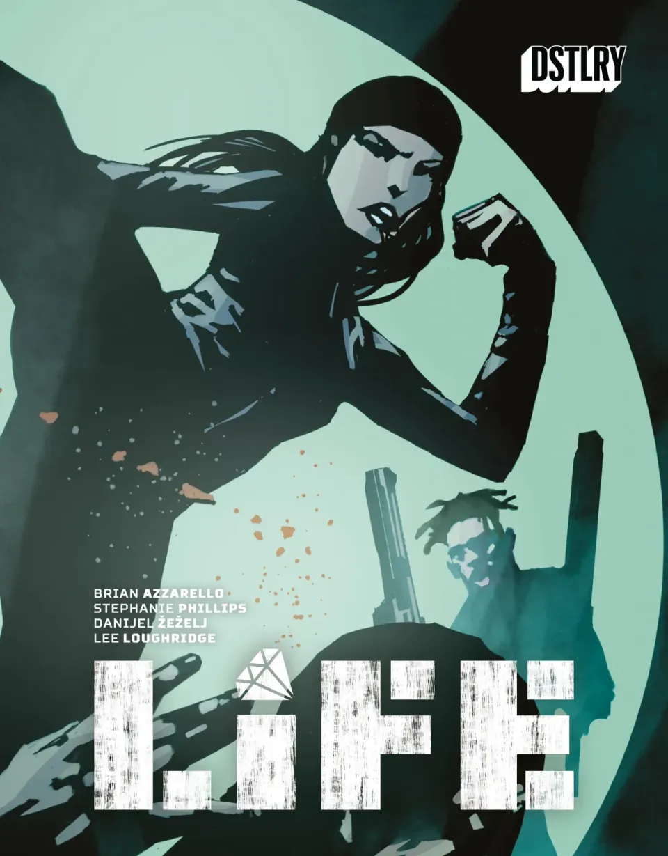 DSTLRY LIFE 4 digital tegneserie Cover Z Zezelj sci-fi