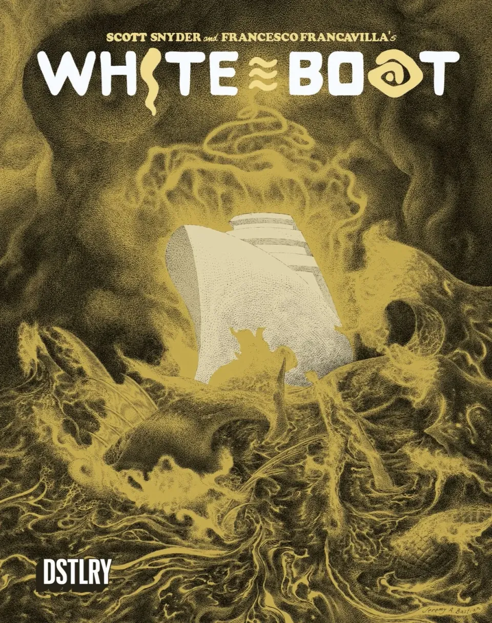 DSTLRY White Boat #3 hefte Cover E Bastian horror