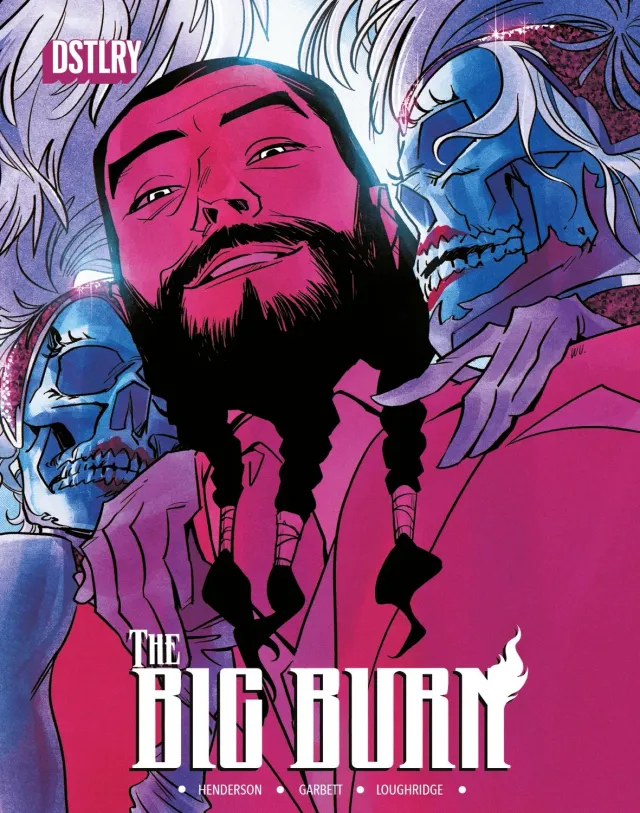 DSTLRY The Big Burn 3 tegneseriehefte Cover D Wu