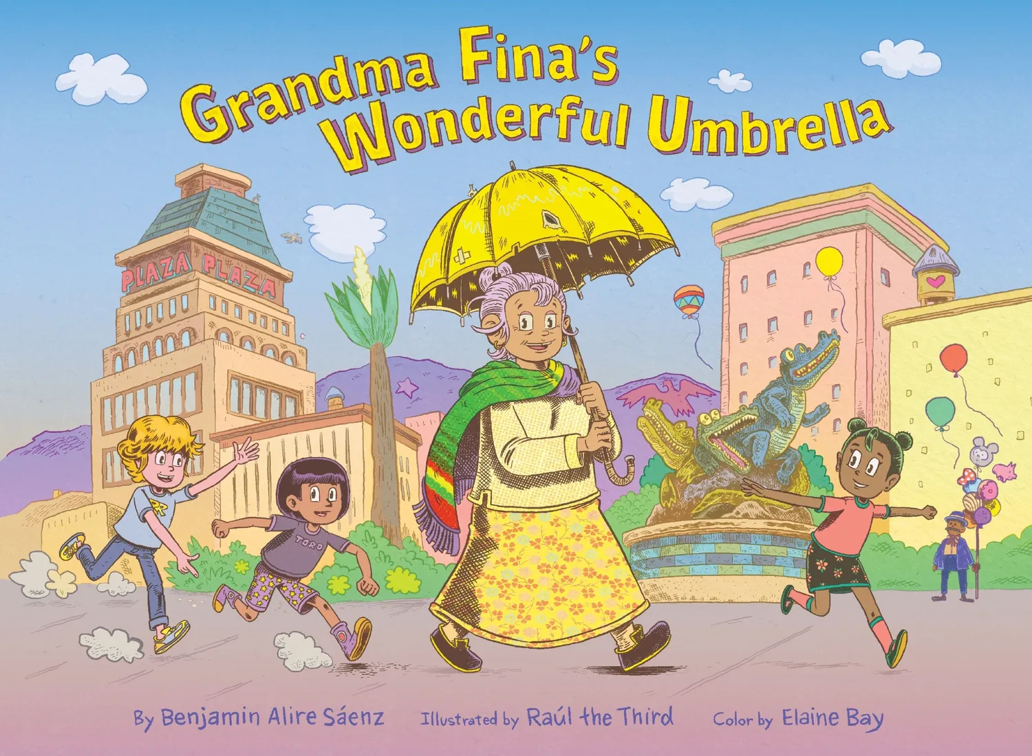 Wingbearer Saga Grandma Fina Umbrella barnebok innbundet