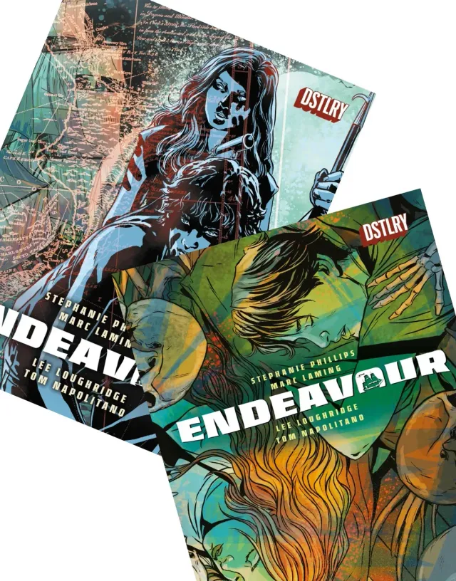 DSTLRY Endeavour #1-2 hefte bunt 2-pakning sci-fi
